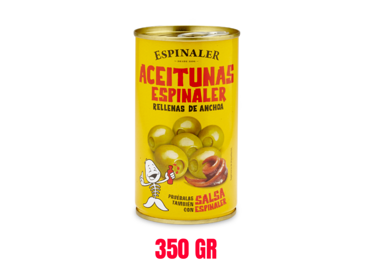 ACEITUNAS RELLENAS ESPINALER 350GR B-31